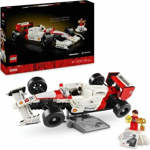 Строительный набор Lego 10330 Mclaren MP4/4 & Ayrton Senna