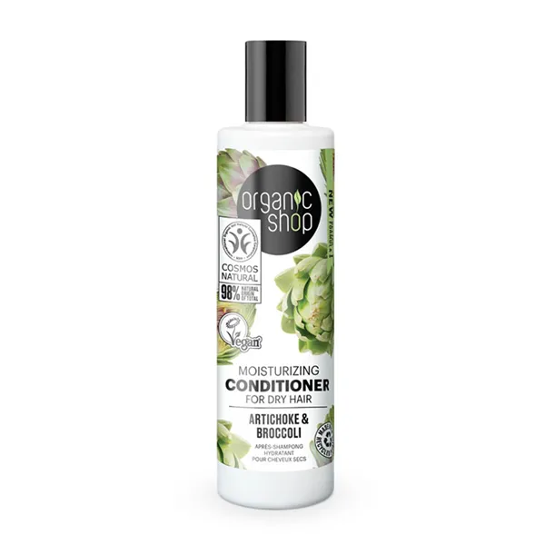 Organic Shop Artichoke Moisturizing Acondicionador Cabello Seco 280ml