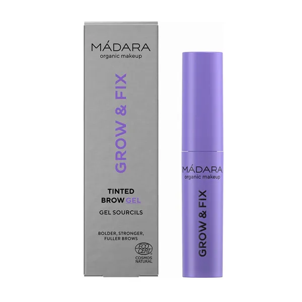 Mádara Madara Grow y Fix Tinted Brow Gel 04 Ash Brown 1un