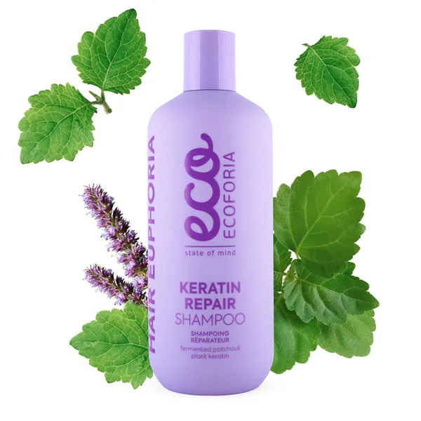 Ecoforia Keratin Repair Champu 400ml