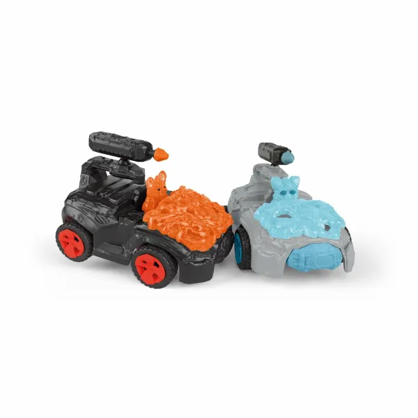 Playset Schleich Lava Crashmobile 17 Tükid, osad