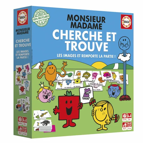 Образовательный набор Educa Mr. Men and Women
