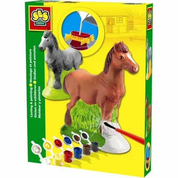Piešimo rinkinys SES Creative Horse