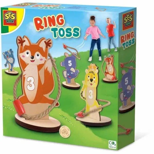 Hariv mäng kolm ühes SES Creative Ring Toss