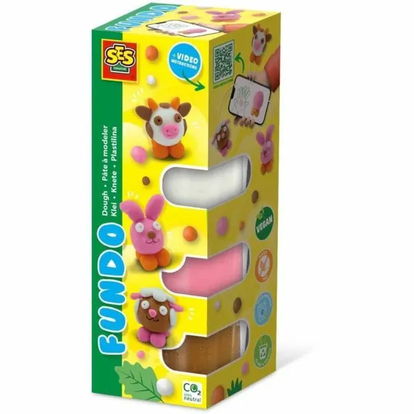 Modelēšanas Māla Spēle SES Creative (6 Daudzums) (4 gb.)