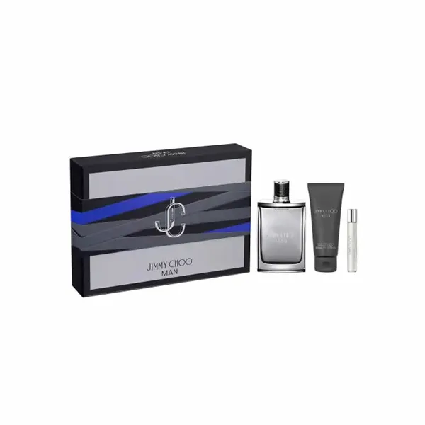 Jimmy Choo Man Eau De Toilette Spray 100ml Set 3 Pieces