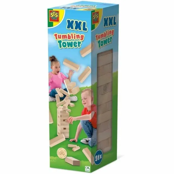 Oskuste Mäng SES Creative XXL Tumbling Tower