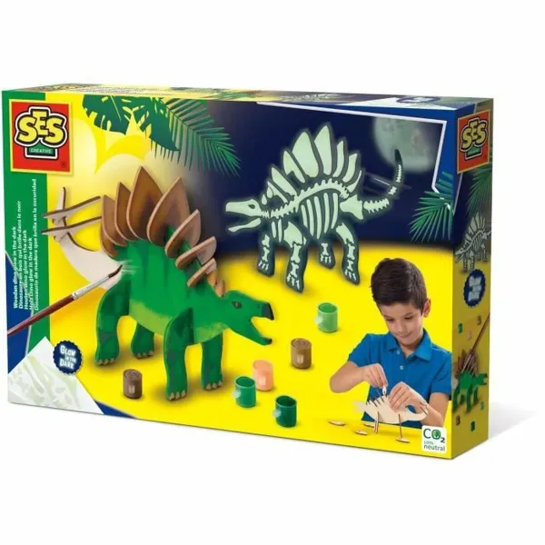 Piirustussetti SES Creative Glow in the Dark