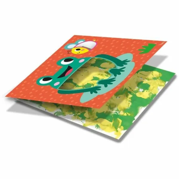 Набор для рисования SES Creative Eco Finger Paint Cards