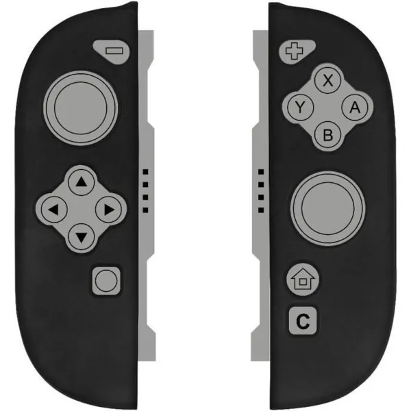 Protective Case KONIX Black Grey