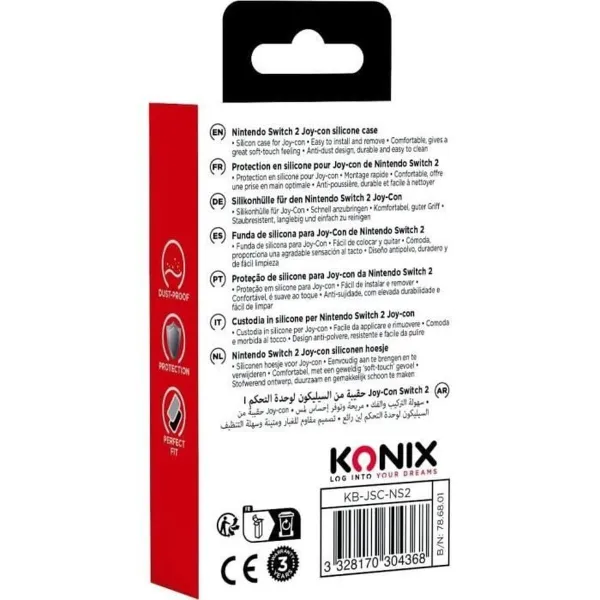 Kaitseümbris KONIX Must Hall