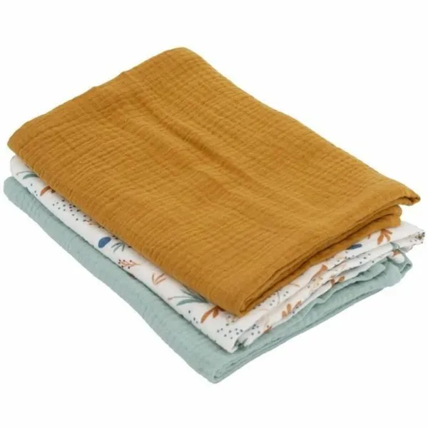 Muslin Domiva Brown Resistant 3 Pieces (3 Units)