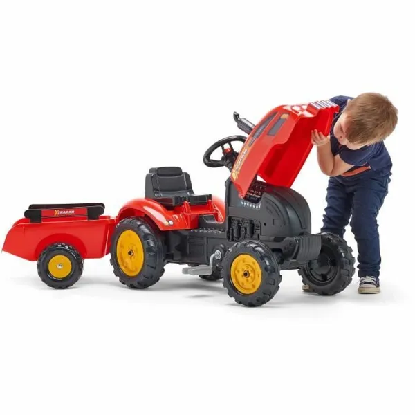 Traktorius su pedalais Falk 2046AB rouge