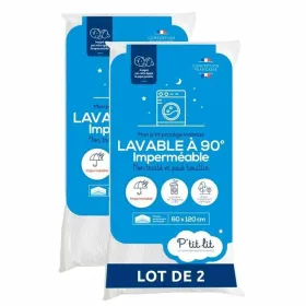 Mazuļa gultas aizsargs P'TIT LIT 70 x 140 cm Balts 25 Daudzums (25 gb.)