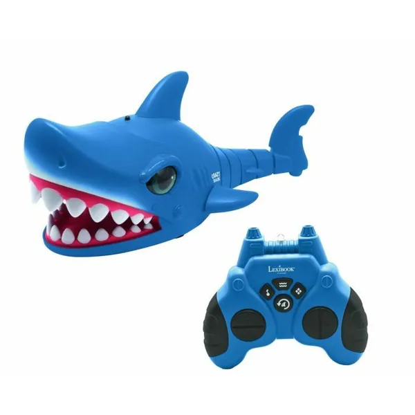 Mašīna ar tālvadības pulti Lexibook RC Shark - Crazy Shark Zils Daudzkrāsains