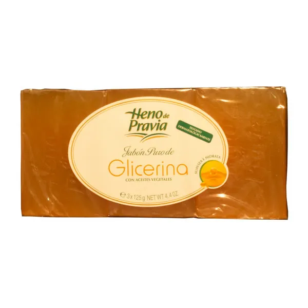 Heno De Pravia Glycerin Soap Set 3 Pieces