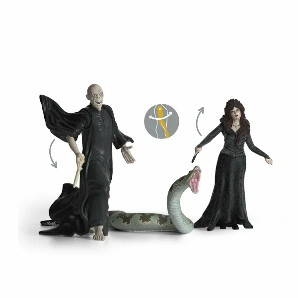 Показатели деятельности Schleich Voldemort, Nagini and Bellatrix (3 штук)