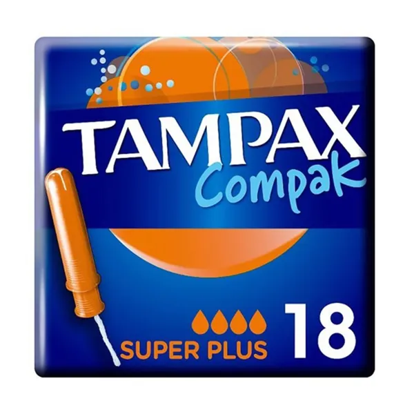 Tampax Compak Super Plus 18 Units