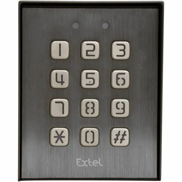 Numeronäppäimistö Extel Harmaa