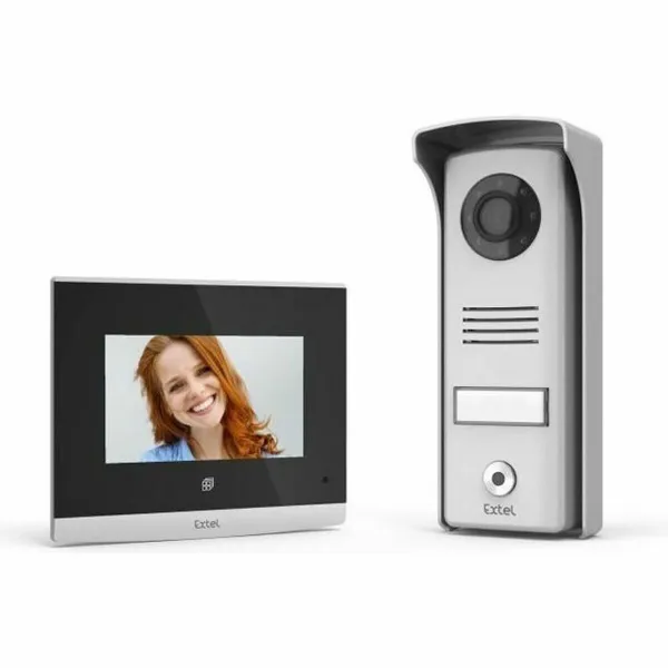 Смарт-видео-домофон Extel Compact Серый