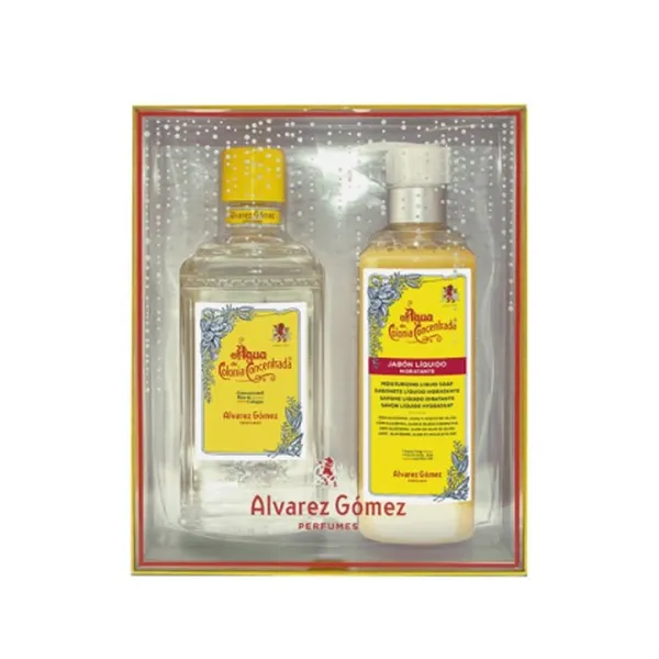 Alvarez Gómez Eau de Cologne Concentrate 300ml + Liquid Soap 300ml