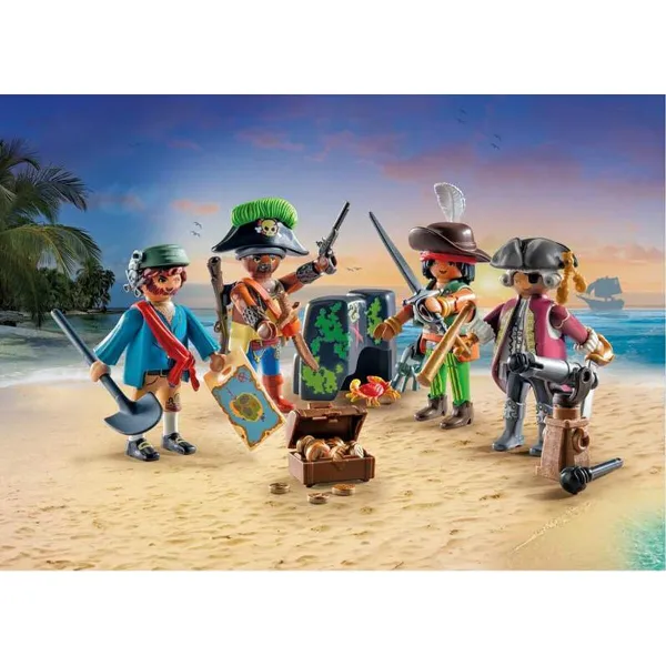 Playset Playmobil Pirates 71533 83 Kappaletta