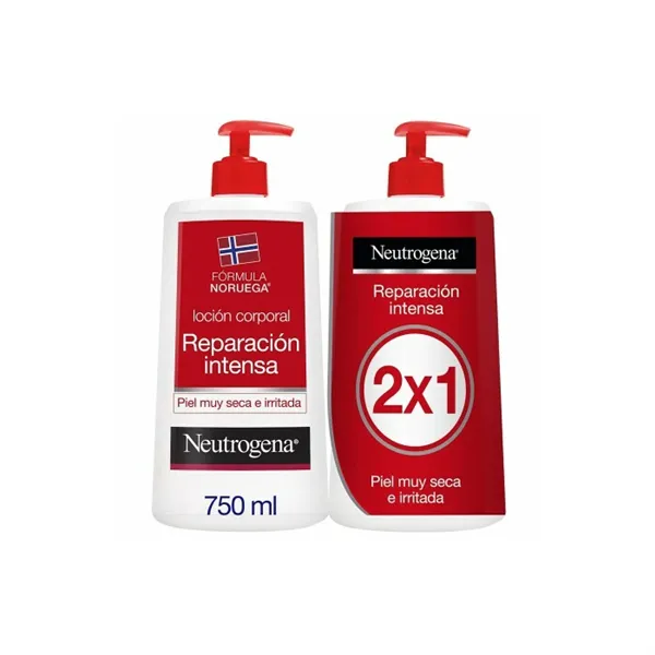 Neutrogena Intense Repair Body Lotion 750ml + 750ml