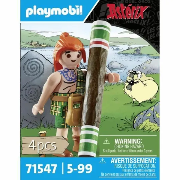 Playset Playmobil Asterix 71547 4 Dalys 4 vnt.
