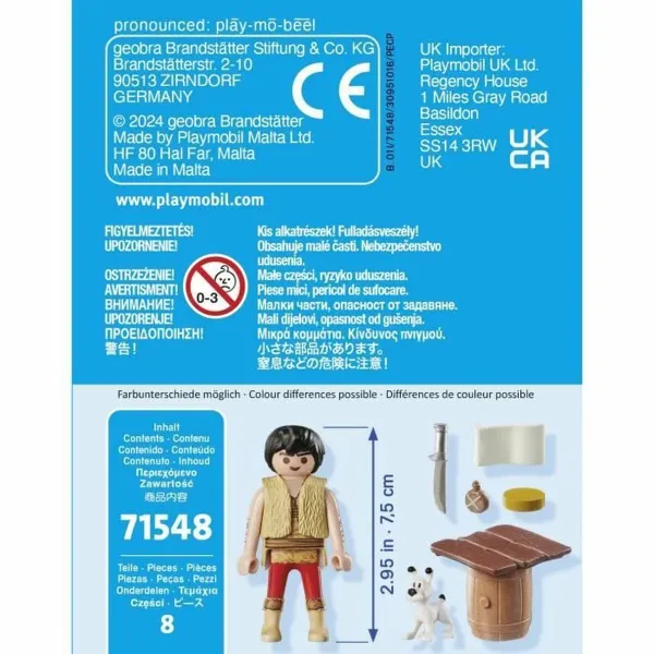 Playset Playmobil Asterix 71548 8 Предметы