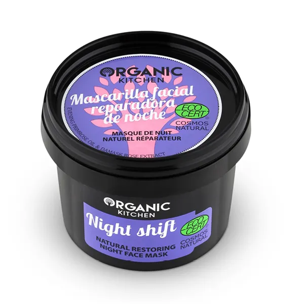 Organic Shop Organic Kitchen Night Shift Mascarilla Facial Reparadora De Noche 200ml