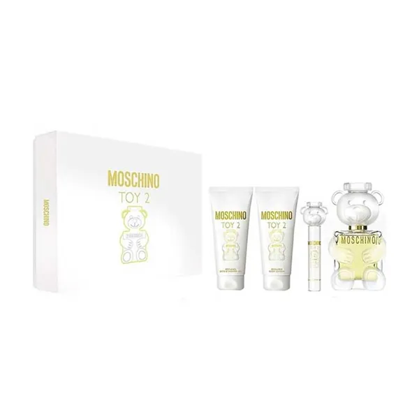 Moschino Toy 2 Eau De Perfume Spray 100ml Set 4 Pieces