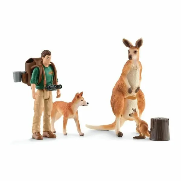 Playset Schleich Adventures in Oceania 9 Предметы