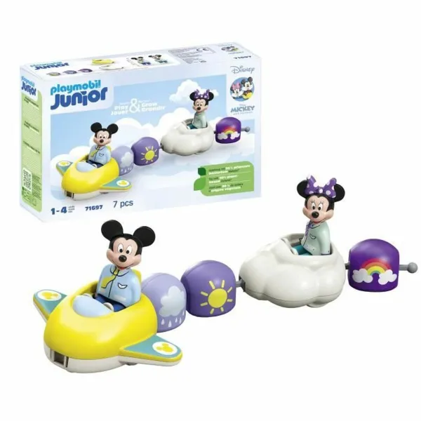 Playset Playmobil Mickey Junior 71697 7 Kappaletta