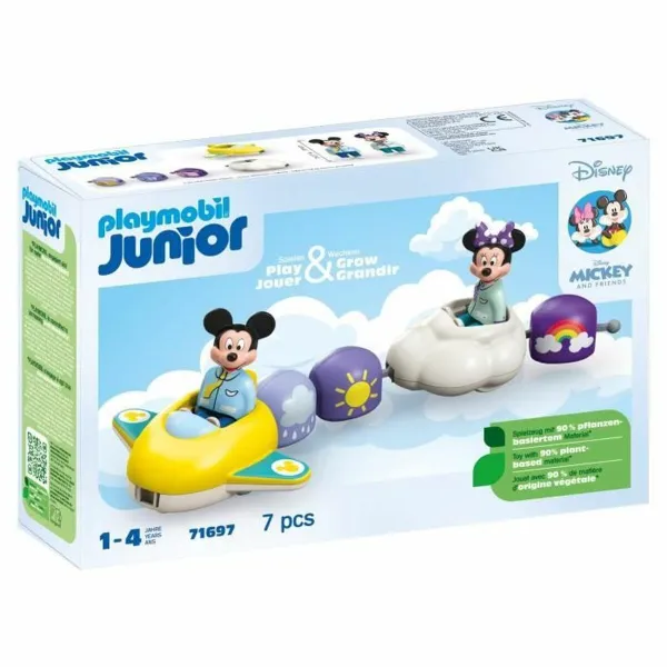 Playset Playmobil Mickey Junior 71697 7 Предметы