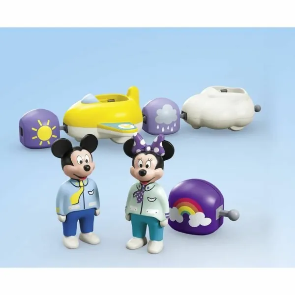 Playset Playmobil Mickey Junior 71697 7 Tükid, osad
