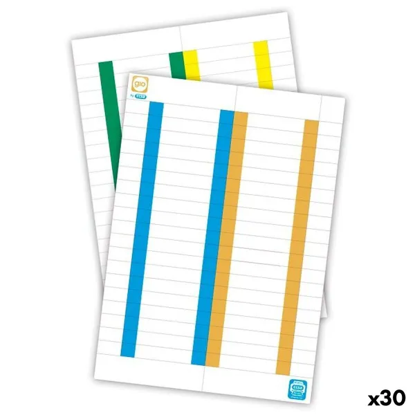 Labels Elba 10 Sheets Multicolour 10 Pieces (30 Units)