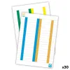 Labels Elba 10 Sheets Multicolour 10 Pieces (30 Units)