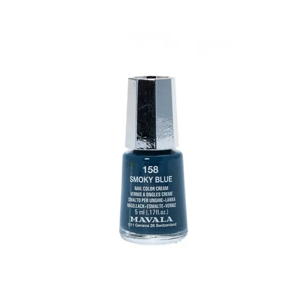 Mavala Nail Polish 158 Smoky Blue 5ml