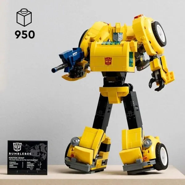 Строительный набор Lego 10338 Transformers Bumblebee Разноцветный