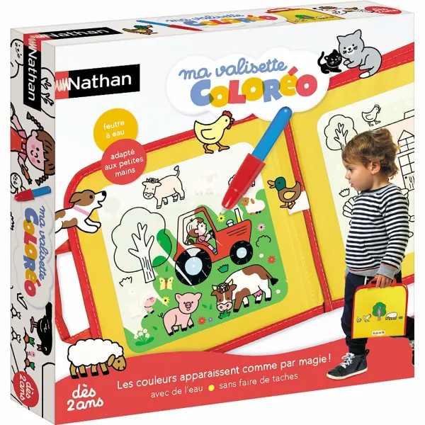 Piešimo rinkinys Nathan MY COLOREO SUITCASE