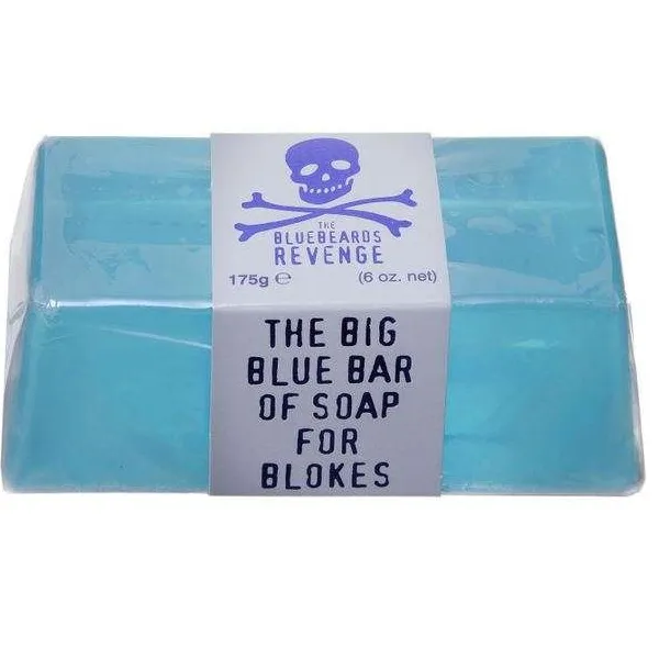 The Bluebeards Revenge Big Blue Bar Of Soap For Blokes 175g