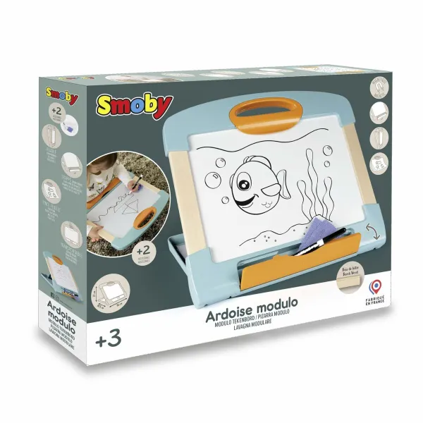 Волшебная доска Smoby Magnetic modulo slate Белый Деревянный