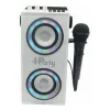 Portable Bluetooth Speaker with Microphone iParty Lexibook BTP180Z White Bluetooth