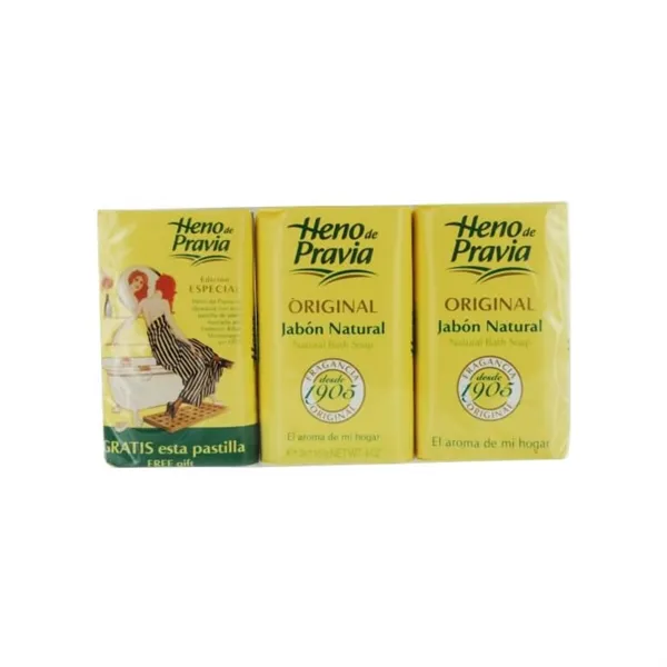 Heno De Pravia 115gr Set 3 Pieces