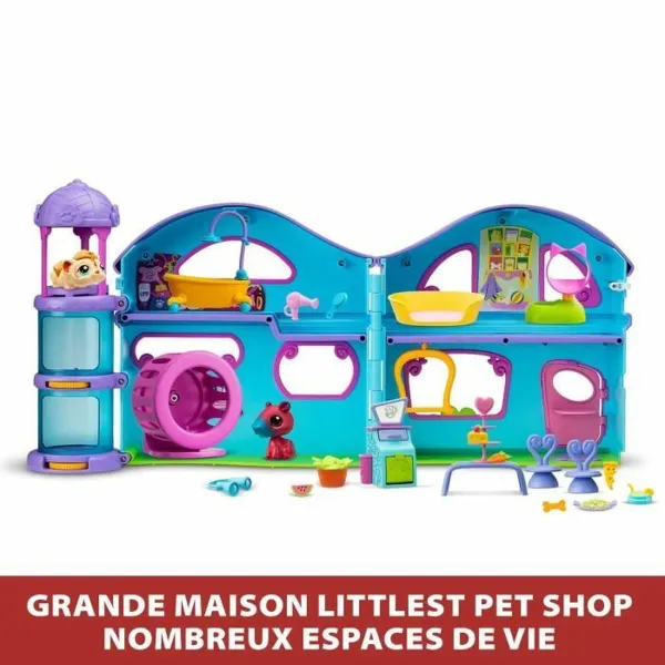 Playset Bandai The Big House Littlest Pet Shop 22 Dalys
