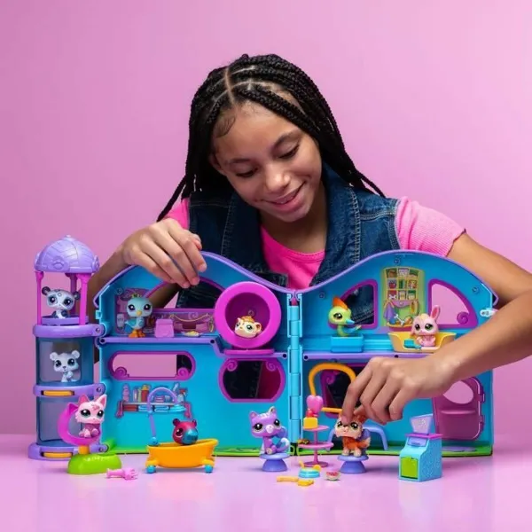 Playset Bandai The Big House Littlest Pet Shop 22 Dalys