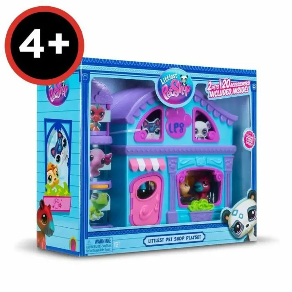 Playset Bandai The Big House Littlest Pet Shop 22 Предметы