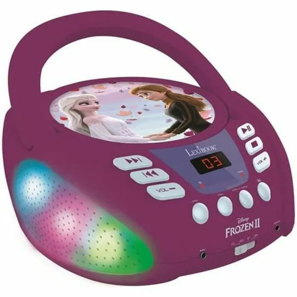 Soitin Lexibook Frozen LED Valo CD Lasten Bluetooth Bluetooth 5.0