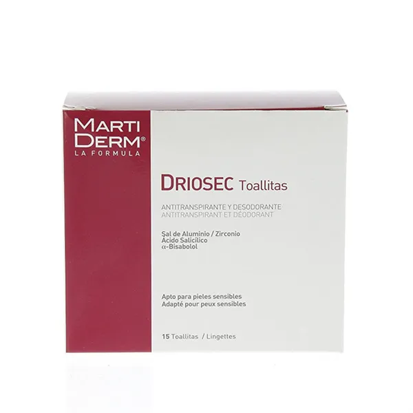 Martiderm™ Driosec 15 Wipes