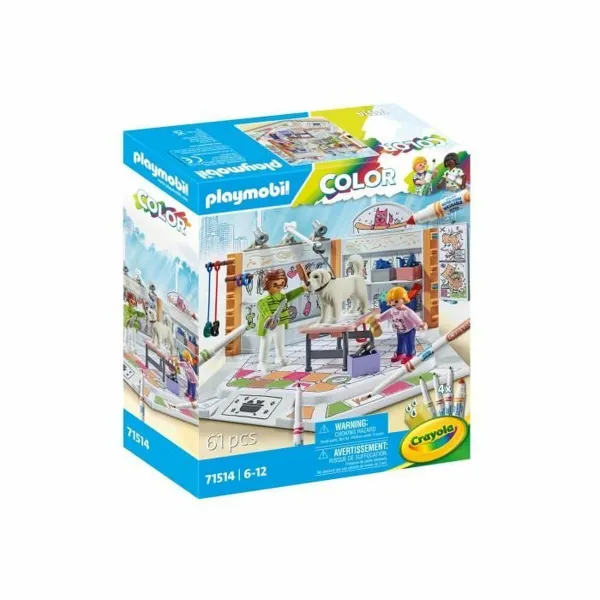 Playset Playmobil Color 71514 Grooming Salon 61 Предметы